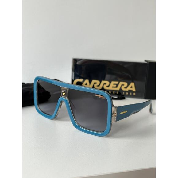 NEW Carrera Flaglab 14 Aviator Sunglasses in Blue - Picture 4 of 11